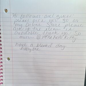 Hello Kitty Pink Spiral Notebook with Lined Paper